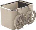 Storage Box with 2 Foldable Cup Holder Multifunctional Universal Car Console Box