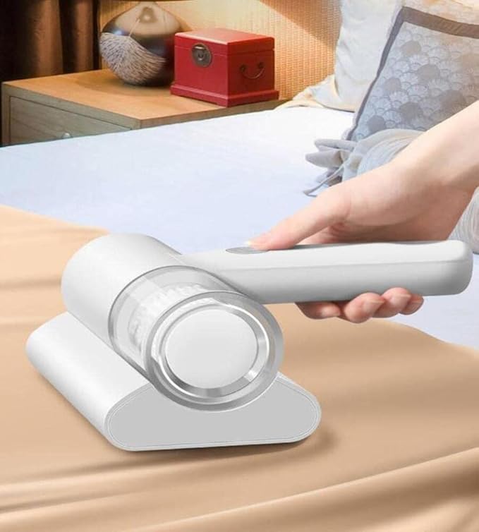Portable Dust Suction Mites Remover Handheld Wireless Vacuum Cleaner Rechargeable Dust Remover Brush